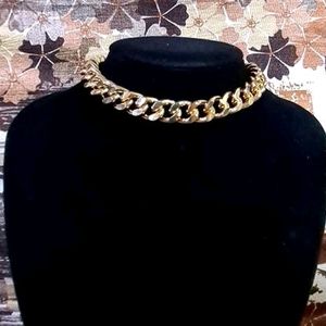 30 Cm Long Gold Choker Necklace