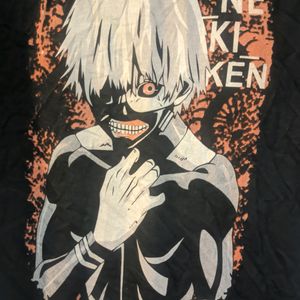 Black Ken Kaneki Tokyo Ghoul T-shirt