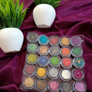 Combo of 25 Eyeshadow Glitter