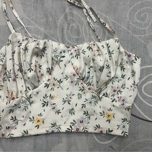 Floral Crop Top