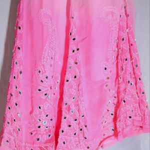 DUPATTA MISSING CHIKANKARI 2 PIECE SET