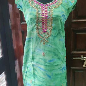 Silky Kurti Fabric