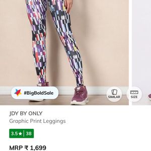 JDY by ONLY  Graphic Print Legging