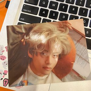 BTS TAEHYUNG/ V UNOFFICIAL SET OF 2  POSTCARDS.