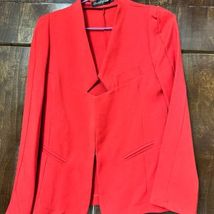 Smart Red Blazer