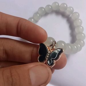 White Hand Bracelet