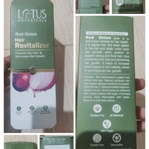 Lotus Red Onion Hair Revitalizer