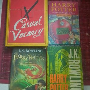 JK Rowling Books. Harry Potter