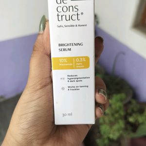 De Construct Brightening Serum