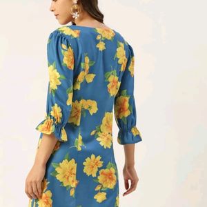 Pretty Floral Dress - Dressberry