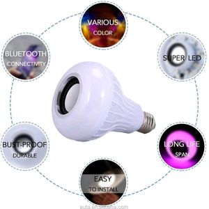 Uborn Multi Color Changing RBG Led Music Light Bul