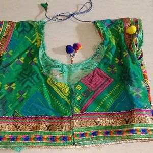 Navratri Blouse N Dupatta Combo