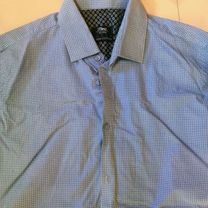 2 Be Me Blue Formal Shirt