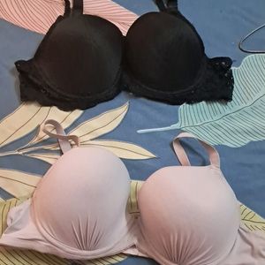 Combo Of  Two Imported Fabric  Bra