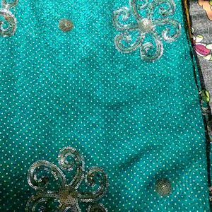 Saree Sea Green 🤍