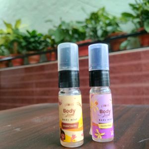 PLUM MINI body Mists. (Pack Of 2 )