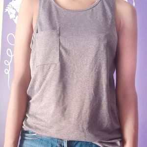 Gray Tank Top