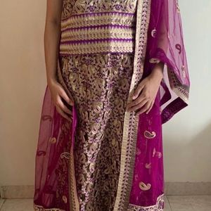 Festive Edit- Beautiful Purple Lehenga