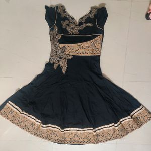 Black Trendy Anarkali