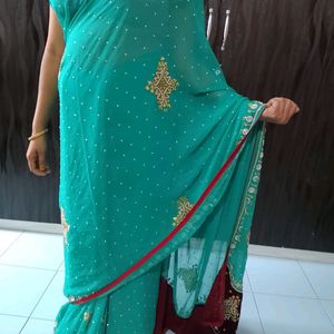 "Discount Offer"Desinger Saree With Blouse