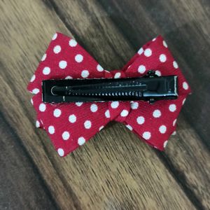 Combo Of Bow Clip & Hair Pin