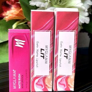 Pack Of 3 Myglamm Lipsticks