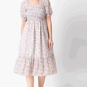 Fancy Imported Georgette Smoking Dress