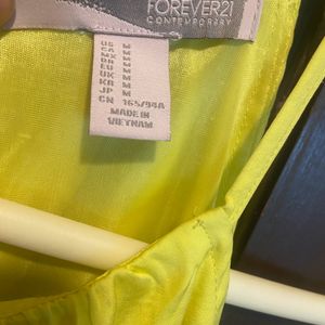 NEON COLOR FOREVER 21 Dress