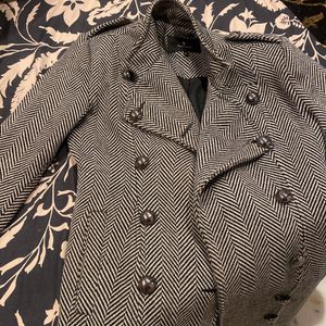 women branded coat