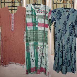 3 Kurta Used But Good Condition