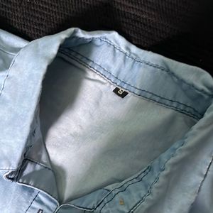 Like New Denim Shirt For Grabs