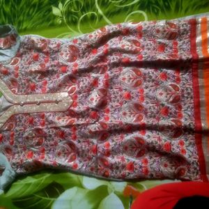 Party Wear Embroidery Cotton Suit