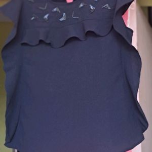 Frilled Designer Top