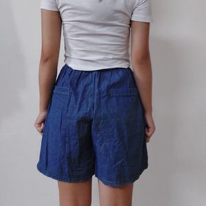 Blue Denim Shorts