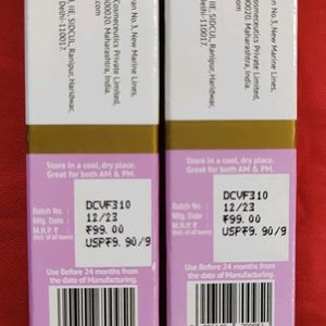 Pack Of 2 Dr.Seth's Mini Face wash