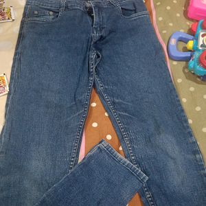 Long Jeans With Full Stretchable