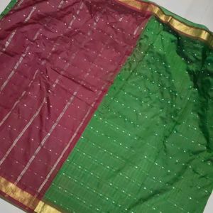 Pattu Saree 💚❤️