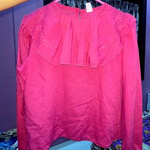 PINK VINTAGE TOP