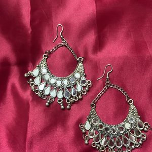 Bohemian Oxidised Earrings