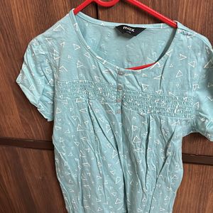 Sea Green Color Top