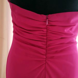 Vintage Stunning Magenta Pink Party Wear