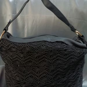 Branded Crochet Purse