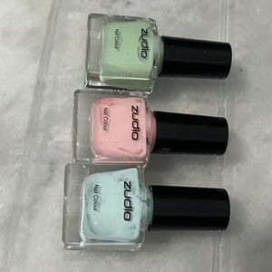 Nail Polish Set Of 3 From  Zudio