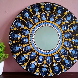 Mirror Dot Mandala Art Painting