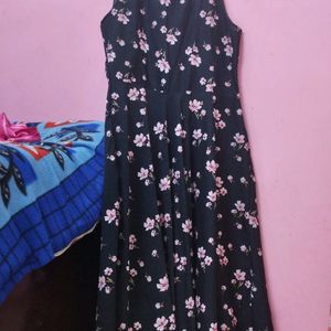 Black Coloured Maxi Dress