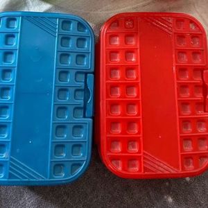 Kids Tiffin- 2 Red And Blue