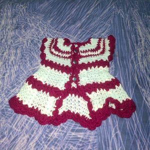 Kids Handmade Dress Wool