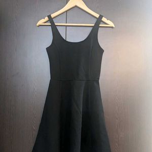 Black Skater Mini Dress