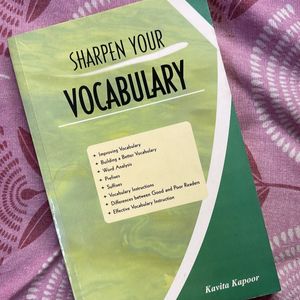 Sharpen Your Vocabulary Book