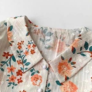 Korean Printed Top